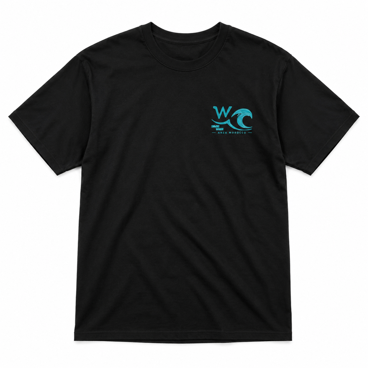 Wake Wave Surf Shop Tee product front view.