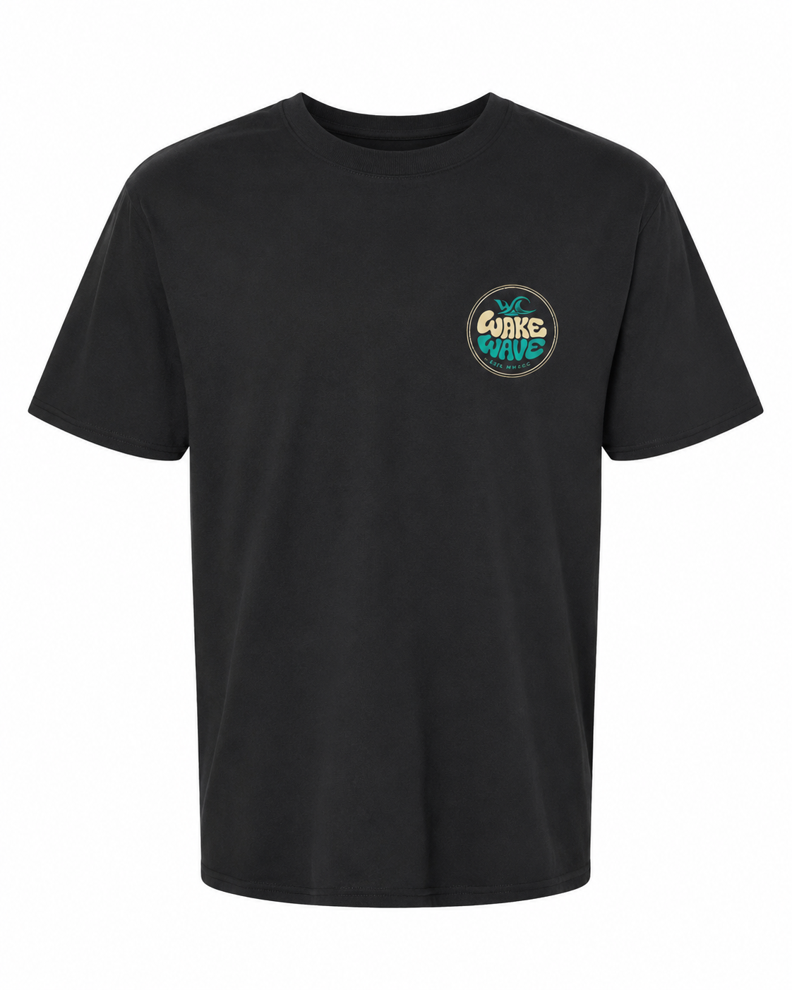 Wake Wave Turtle Lovers Tee product front view.
